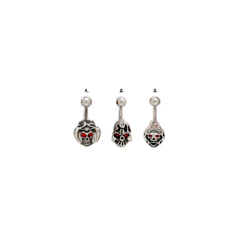 Bauchnabelpiercing Okkult diverse Modelle