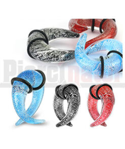 Dehnungsspirale Expander UV Glitter 3 Farben Acryl