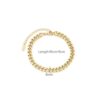 Edles 18K vergoldetes Edelstahl-Armband – klassisch, robust und perfekt für jeden Look.